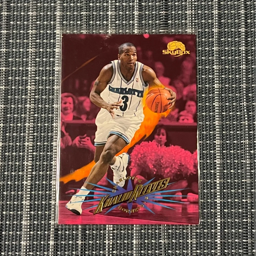 🏀 1995-96 Skybox Premium - Khalid Reeves Basketball Sports Trading Card #156